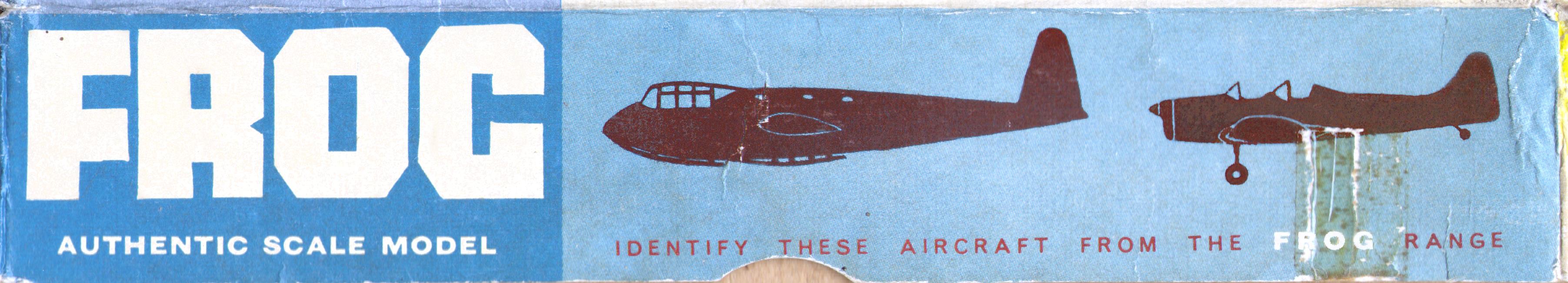 Коробка FROG 154P Hawker Sea Fury X